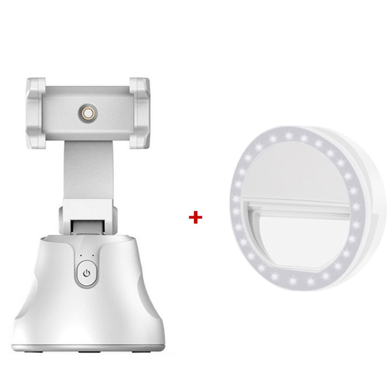 APAI GENIE Face Tracking Camera Smart Shooting Selfie Stick 360° Rotation Object Tracking Holder Gimbal for Vlog  Video Record